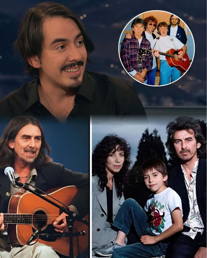 George and Dhani Harrison